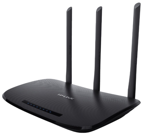 Маршрутизатор TP-Link TL-WR940N 450M <802.11n 450Mbps/2.4GHz/20dBm/MIMO/4x100Mbps/1xWAN/VPN/3x5dBi несъемные>