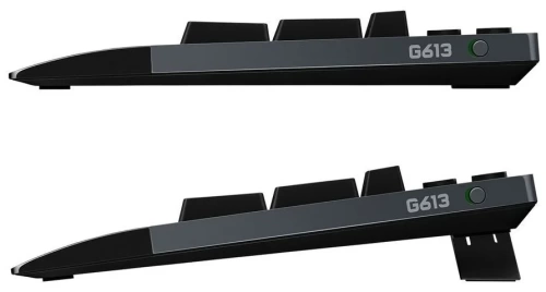Клавиатура Logitech G613 Wireless Mechanical Gaming Keyboard (чёрная/120кл ABS(Romer-G Tactile)/BT+USB/(920-008395)