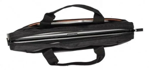 Сумка для ноутбука 15.6" Riva 8033 черный/оранжевый полиэстер