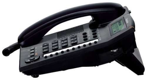 Телефон Panasonic KX-TS2388RUB (чёрный) <ускоренный набор/блокировка>