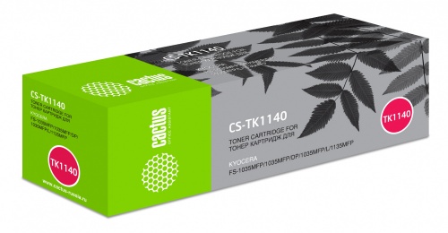 Тонер-картридж Kyocera TK-1140 к FS-1035/1135/2035/2535, рес.7 200 стр. (Совм) Cactus