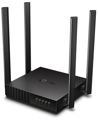 Маршрутизатор TP-Link Archer C54 (AC1200/2.4Ghz+5Ghz/20dBm/5dBi/4x100Mbit/1xWAN/4 антенны)