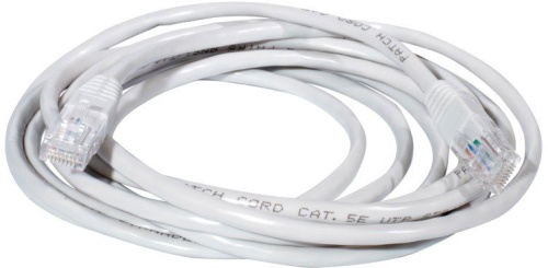 Патч-корд UTP кат. 5e,  1.5м Exegate серый (EX241490RUS)