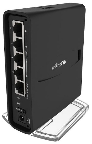 Маршрутизатор MikroTik hAP ac2 (RBD52G-5HacD2HnD-TC) (802.11n+ac/2.4+5.0GHz/MIMO 2x2/5x1Gbit/-40 +50°C/RouterOS Level4)