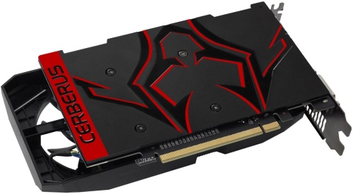 Видеокарта 4Gb GTX1050Ti Asus Cerberus 128bit/GDDR5/DVI-D/HDMI/DP/75W/RTL (CERBERUS-GTX1050TI-A4G)