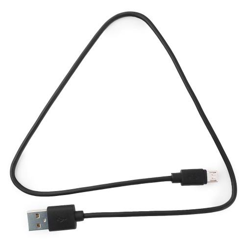 Кабель microUSB - USB2.0 соединитель 0.5м ,экран,черный Гарнизон (GCC-mUSB2-AMBM-0.5M)