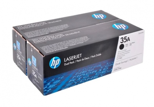 Тонер-картридж HP CB435AD (2 шт/уп) к LJ P1005/P1006, рес. 1500 стр. <цена за 1шт> <оригинал>