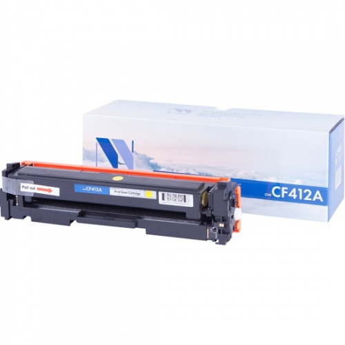 Тонер-картридж CF412A  Yellow к HP Color LJ M377dw/M452nw/M452dn, 2300 стр. (Совм) NV-Print