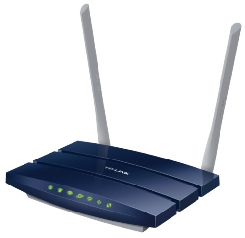 Маршрутизатор TP-Link Archer C50 <802.11ac 1167Mbps/2.4+5.0GHz/20dBm/4x100 Eth/1xWAN/VPN> 2 внешних антенны