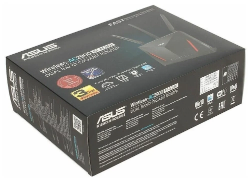 Маршрутизатор Asus RT-AC86U (802.11ac 2917Mbit/2.4+5.0GHz/4x1Gbit/USB3.2+USB2.0)