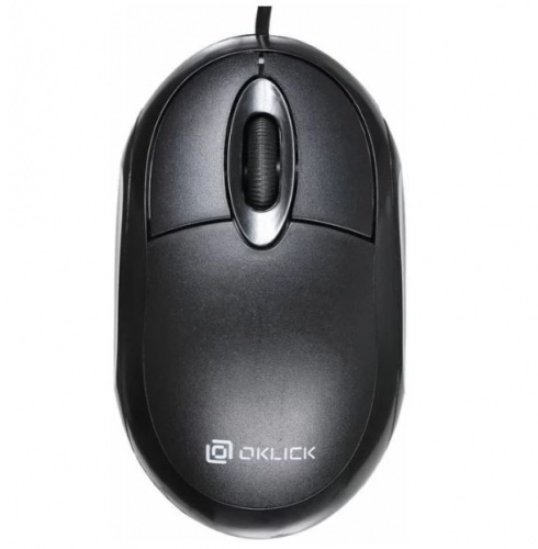 Мышь Oklick 105S <оптическая/800dpi/3кнопки/черный/USB>