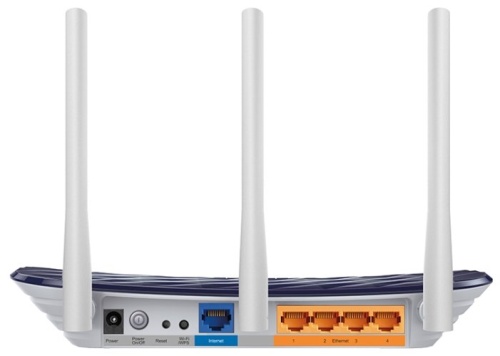 Маршрутизатор TP-Link Archer C20(RU) <802.11ac 733Mbps/2.4+5Ghz/4x100Mbit/VPN/2 антенны>