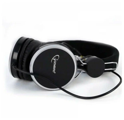 Наушники Gembird MHP-300 <провод/накладные/закрытые/сверхлегкие/20-20КГц/1.5м/Jack 3.5мм/черный>