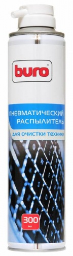 Баллон со сжатым воздухом (пневматический очиститель) Buro  BU-AIR для очистки техники 300мл