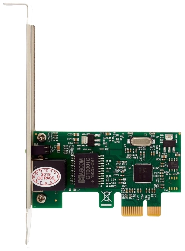 Сетевая карта PCI-E 1Gbit ExeGate EXE-560 (RTL8111C/Wake-On-LAN/+планка Low-Profile/EX281224RUS)