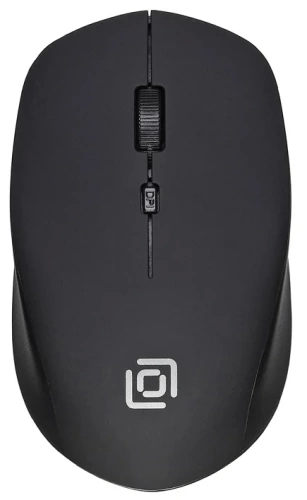 Мышь Oklick 565MW matt <беспроводная/1600dpi/4кн./для ноутбука/1xAA/61x103x33.5мм/черный матовый>