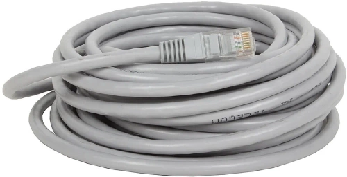 Патч-корд UTP кат. 6,  7.5м CCA Telecom серый (NA102-UTP-C6-7.5M)