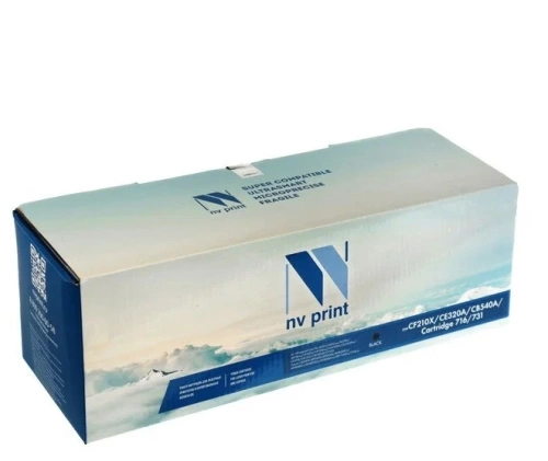 Тонер-картридж HP CF210X/CE320A/CB540A/716/731 Black, рес. 2200 стр. (Совм) NV-Print