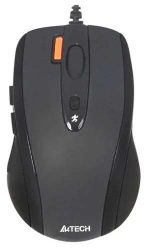 Мышь A4Tech V-Track Padless N-70FX <провод/оптическая/1600dpi/7 кнопок/V-Track/1.5м/USB/черный>