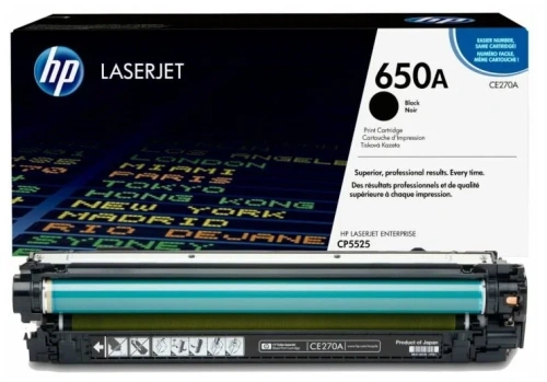 Тонер-картридж HP CE270A Black к Color LaserJet для CP5520, рес. 13500 стр., (Совм.) GalaPrint