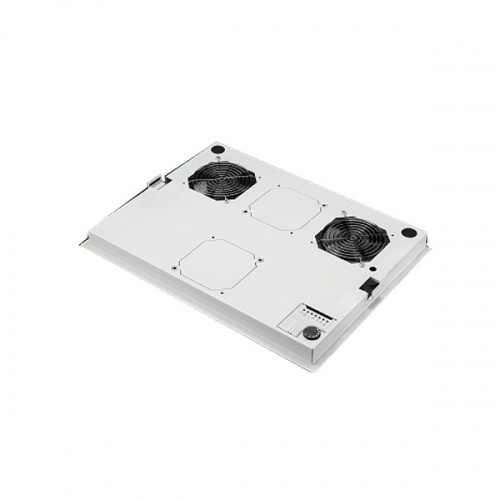Вентиляционная панель Rittal 600x800мм RAL7035 (7986035) 2 вентилятора (до 6шт) 7986.035