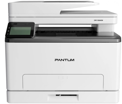 МФУ лаз. цв. A4 Pantum CM1100ADN <18стр-мин/1200x600dpi/30000мес/Duplex/ADF/USB/LAN/серый>