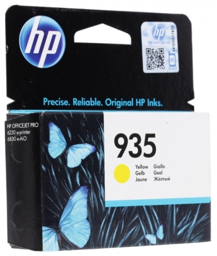 Картридж HP C2P22AE для Officejet Pro 6230/6830, Yellow, 400 стр.