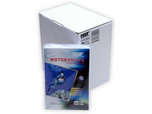 Фотобумага матовая односторонняя A6 (220гр/м), 500л, 5пакетов/картон, (M220-5004R) IST