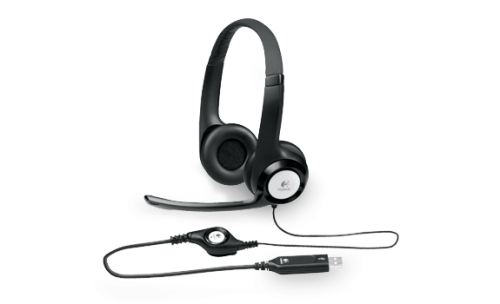 Гарнитура Logitech Stereo Headset H390 <наушники с микрофоном> (981-000406)