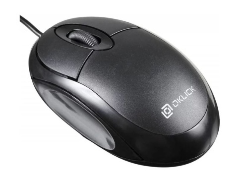 Мышь Oklick 105S <оптическая/800dpi/3кнопки/черный/USB>