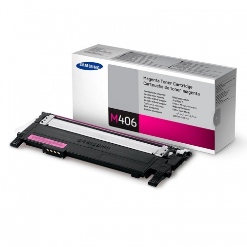 Тонер-картридж Samsung CLT-M406S (Magenta) к CLP-360/365, CLX-3300 (1 000 стр) <оригинал>