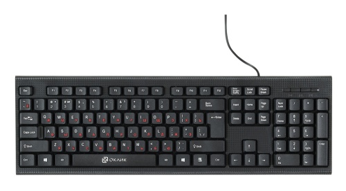 Клавиатура + мышь Oklick 630M <Провод./104кл/+Мышь (3кн, опт, провод.)/USB>