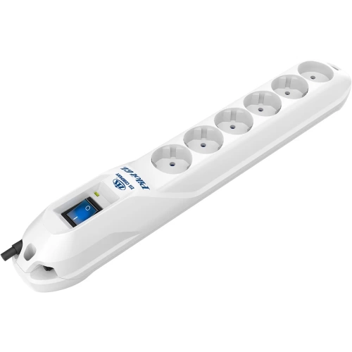 Сетевой фильтр 5.0m Pilot GL (6 розеток/10A)