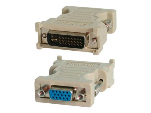 Переходник DVI-I - VGA, белый, Gembird (A-DVI-VGA)