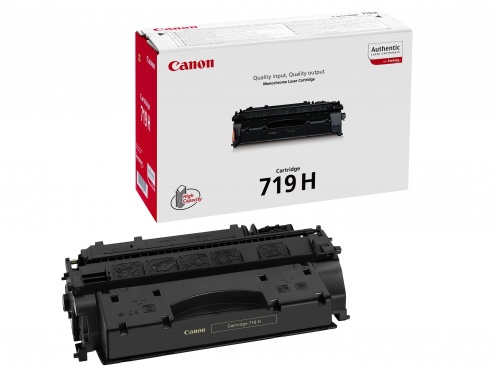 Тонер-картридж Canon 719H к MF418/5840/419/416/5880/6180/411/5980/5940dn/6140, LBP6670/251/252/253/6310/6300/6680/6650, ресурс 6400 стр. (3480B002) <оригинал>