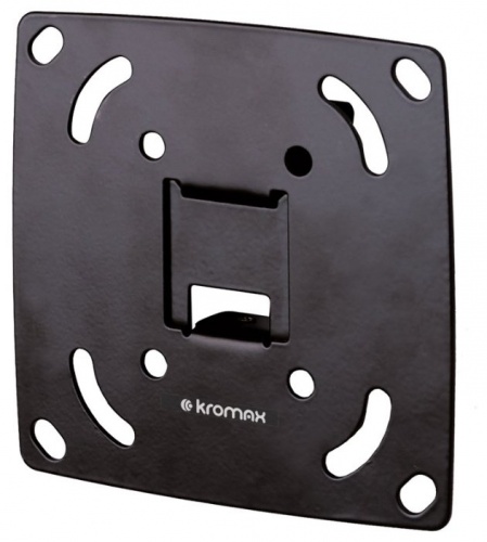 Кронштейн для телевизора Kromax OPTIMA-100 <Черный/10"-28"/макс.25кг/настенный/фикс>