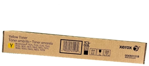 Тонер-картридж Xerox 006R01518 для 7525/7556, yellow, рес. 15000 стр. (Совм) GalaPrint