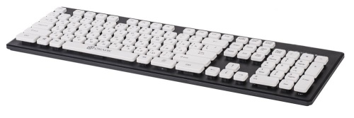 Клавиатура Oklick 580M <черный/белый/классическая/104кл/1,5М/USB>