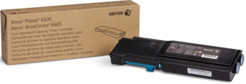 Тонер-картридж Xerox 106R02237 Cyan к WC 6605/Phaser 6600, рес. 11500 стр. <оригинал> Metered