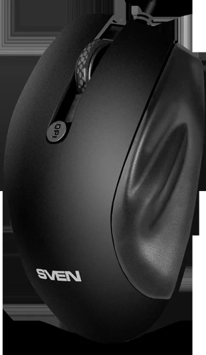 Мышь SVEN RX-113  (5+1кл. 800-2000DPI,  Soft Touch, каб. 1,5м, блист.)