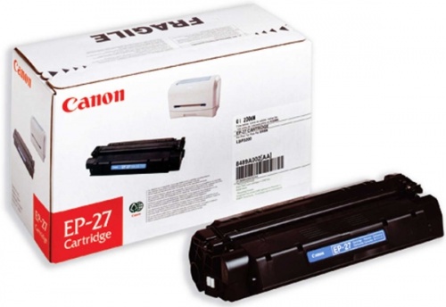 Тонер-картридж Canon EP-27 к LBP-3200/MF3220/3228, MF3110/3240/5630/5650/5730/5750/5770, рес. 2500 стр. (8489A002) <оригинал>