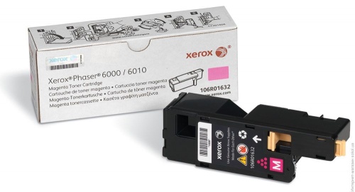 Тонер-картридж Xerox к Phaser 6000/6010/6015  (106R01632) (Magenta), ресурс 1000 стр. <оригинал>