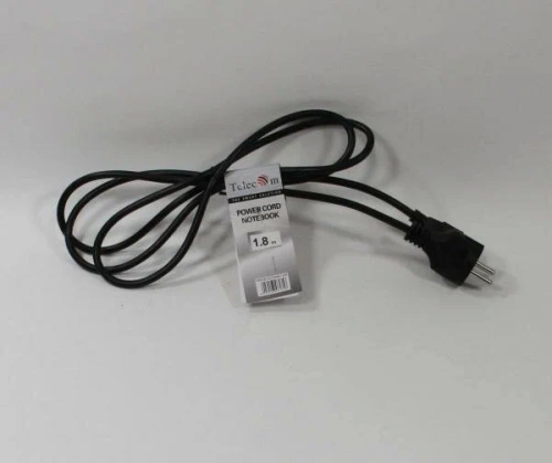 Кабель питания 3Cott 3C-PC-C7-EU2P 1.8м, с 2х полюсовой вилкой для ноутбуков, аудио/видео техники,4A