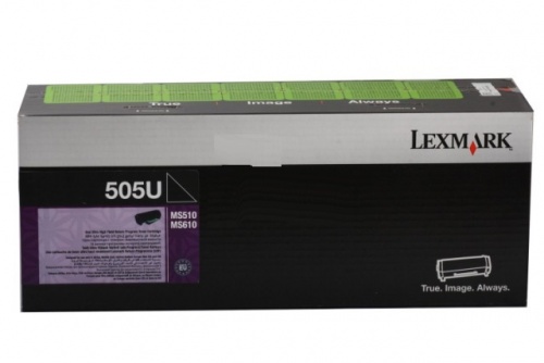 Тонер-картридж Lexmark к MS510/MS610 (50F0UA0/50F5U00/50F5U0E), ресурс 20 000 стр. (5%) <оригинал>