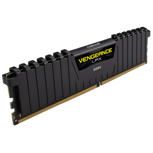 Память DDR4 32Gb (4x8Gb) 2400MHz Corsair Vengeance LPX CL14 (CMK32GX4M4A2400C14) черный радиатор