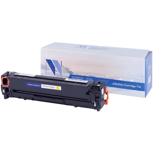 Тонер-картридж HP CF212A/CE322A/CB542A/716/731 Yellow, рес. 1600 стр. (Совм) NV-Print