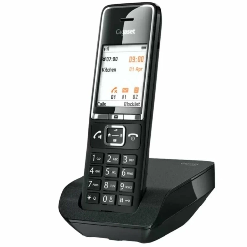 Р/Телефон Dect Gigaset Comfort 550 RUS черный АОН (S30852-H3001-S304)