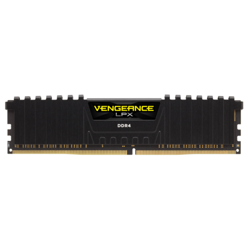 Память DDR4 32Gb (4x8Gb) 2400MHz Corsair Vengeance LPX CL14 (CMK32GX4M4A2400C14) черный радиатор