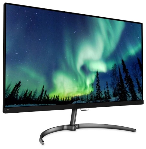 Монитор 27" Philips 276E8VJSB E line (Black/IPS/5ms/3840x2160/350cd/20M:1/2xHDMI+DP) HDMI кабель