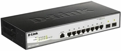 Коммутатор 8-port 1Gbit D-Link DGS-1210-10/ME (2xSFP/Console/Layer 2)
